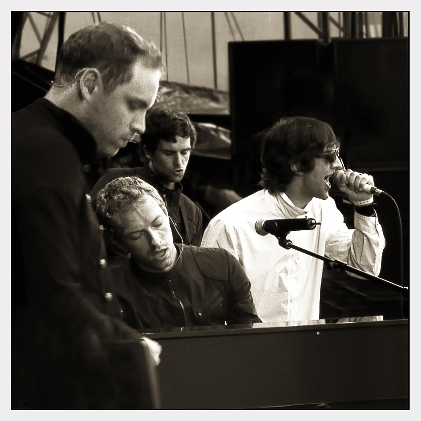 Live 8 The Coldplay Timeline