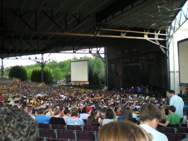 Nissan Pavilion venue Coldplay Timeline